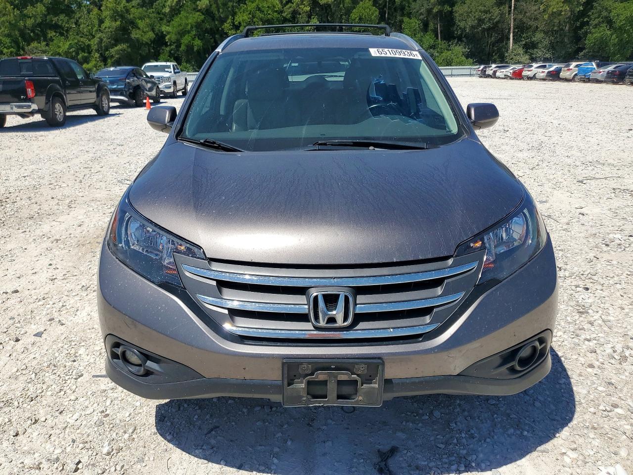 2013 Honda Cr-v Exl Серый vin: 5J6RM3H73DL042501