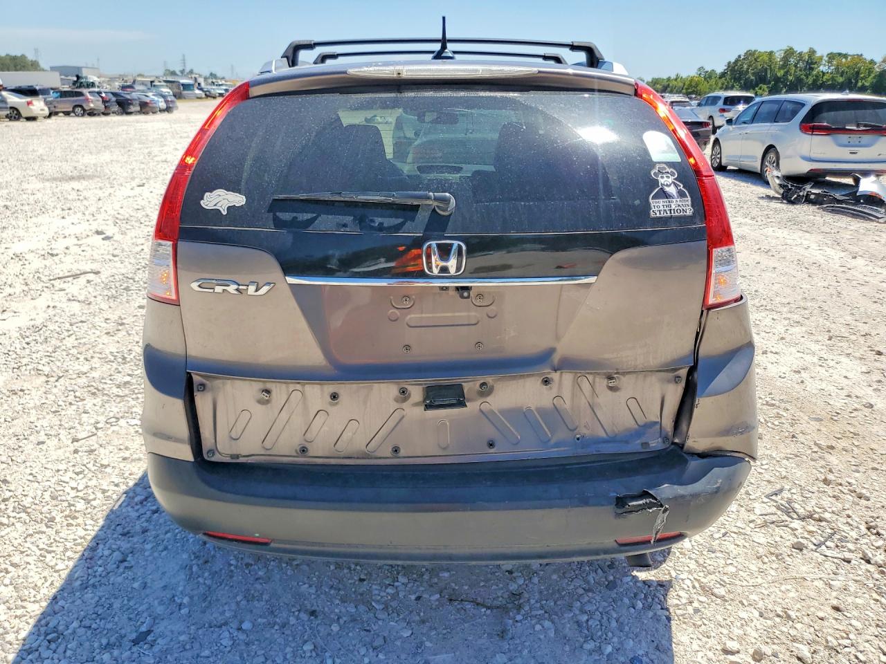 2013 Honda Cr-v Exl Серый vin: 5J6RM3H73DL042501