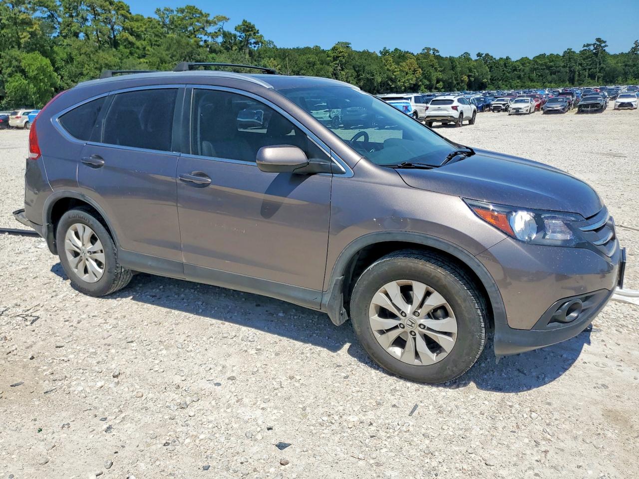 2013 Honda Cr-v Exl Серый vin: 5J6RM3H73DL042501