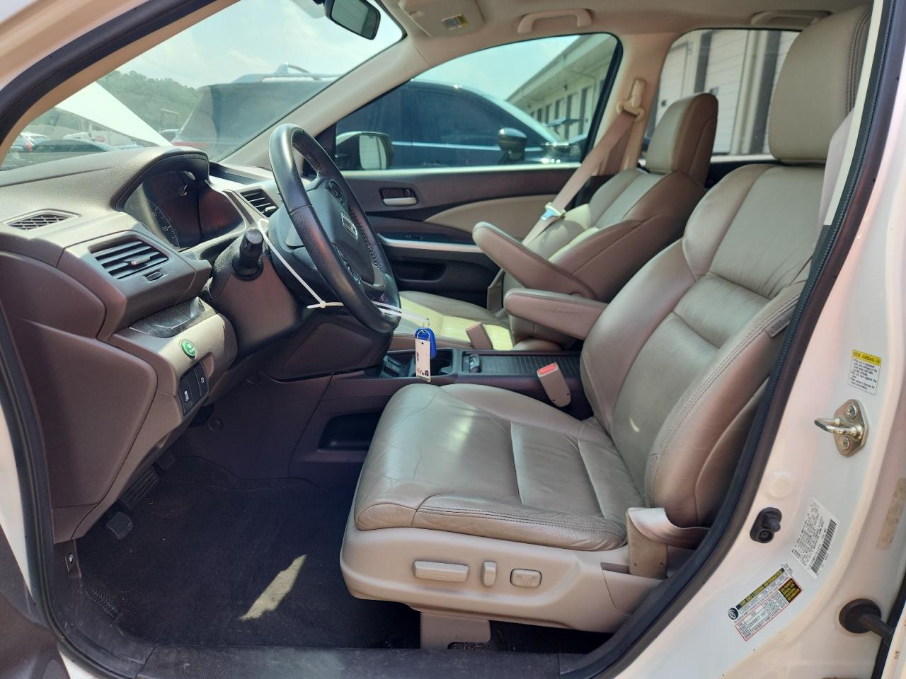 2014 Honda Cr-v Exl White vin: 5J6RM3H73EL005126