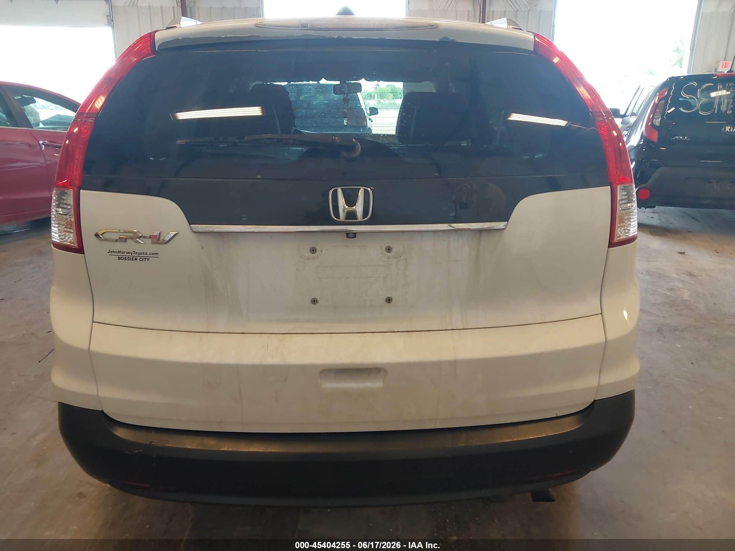 2014 Honda Cr-v Ex-l White vin: 5J6RM3H73EL006339