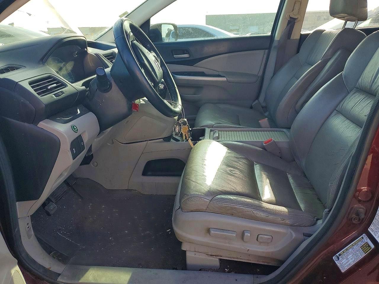 2014 Honda Cr-v Exl Maroon vin: 5J6RM3H73EL009872