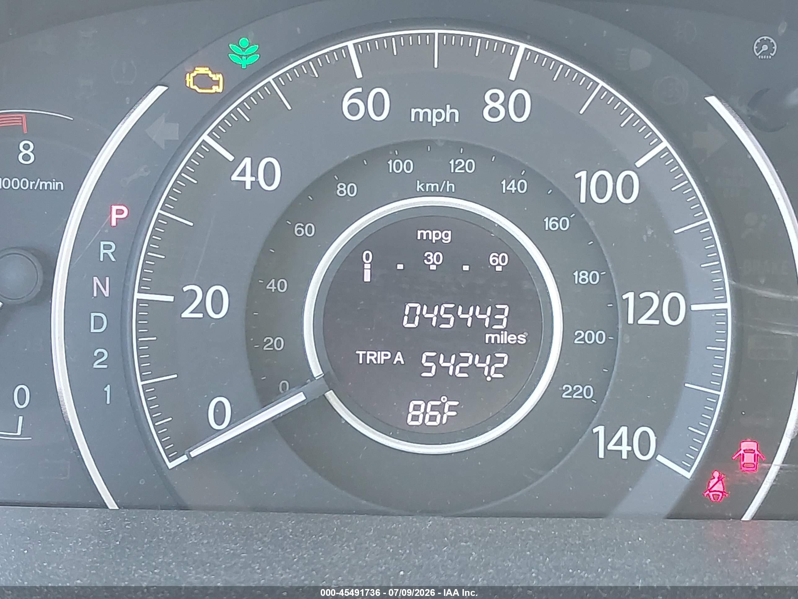 2014 Honda Cr-v Ex-l White vin: 5J6RM3H73EL013520