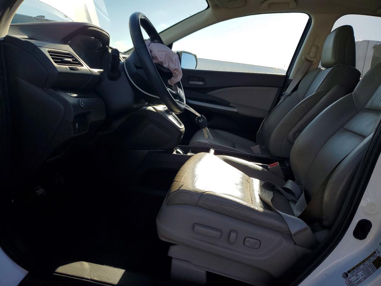 2012 Honda Cr-v Exl White vin: 5J6RM3H74CL042862