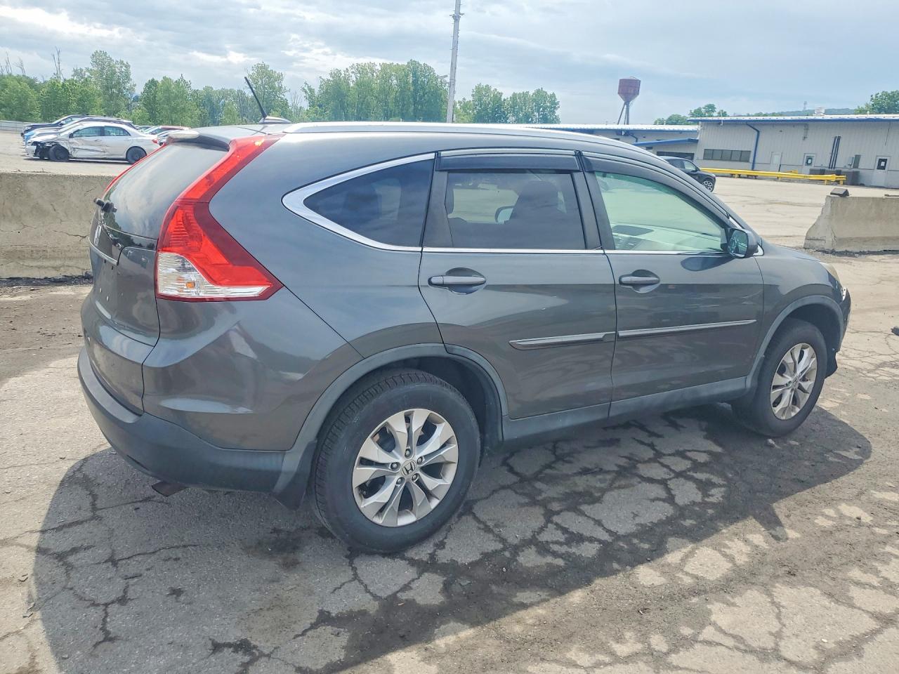 2013 Honda Cr-v Exl Gray vin: 5J6RM3H74DL011189