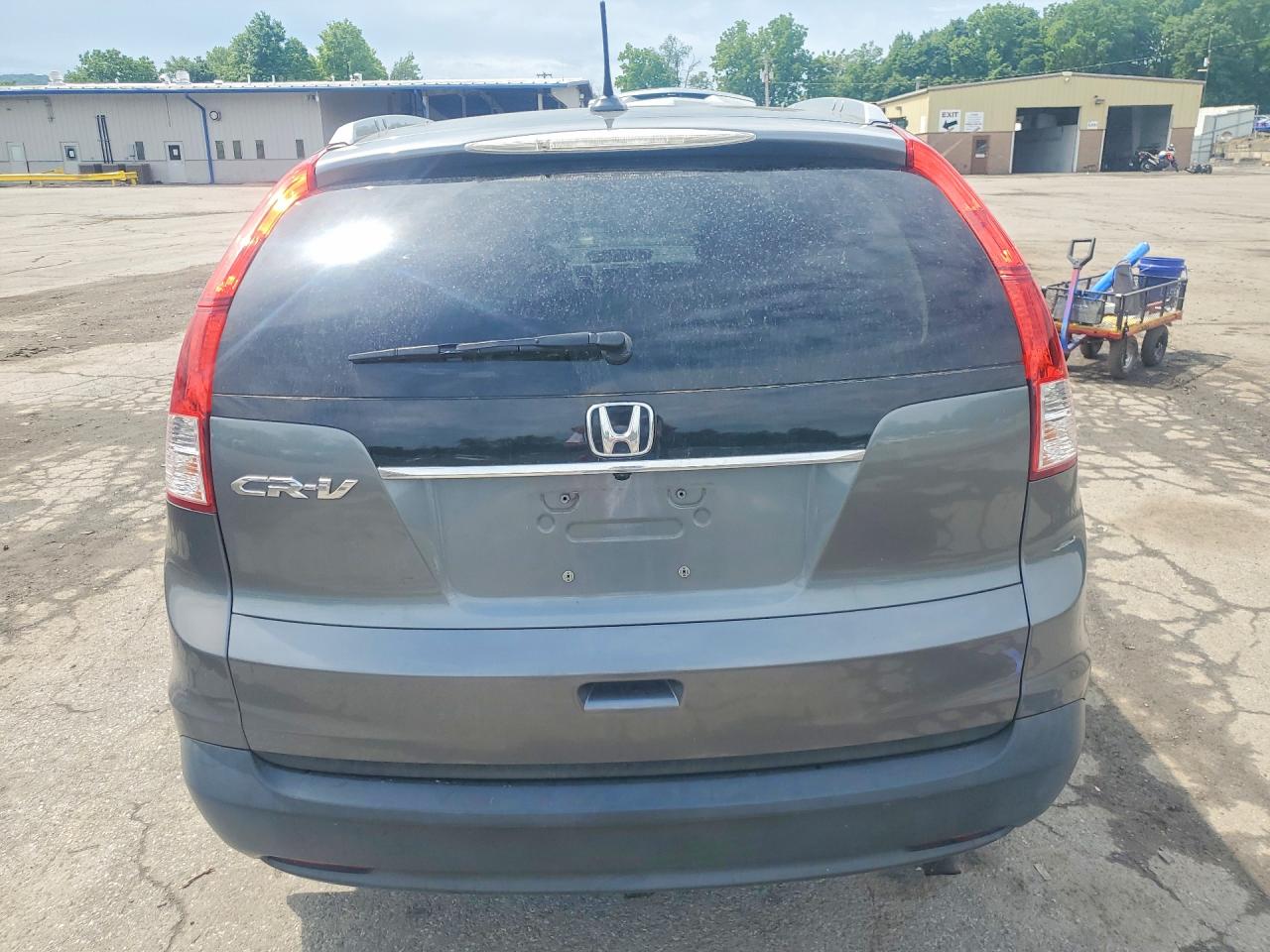 2013 Honda Cr-v Exl Gray vin: 5J6RM3H74DL011189