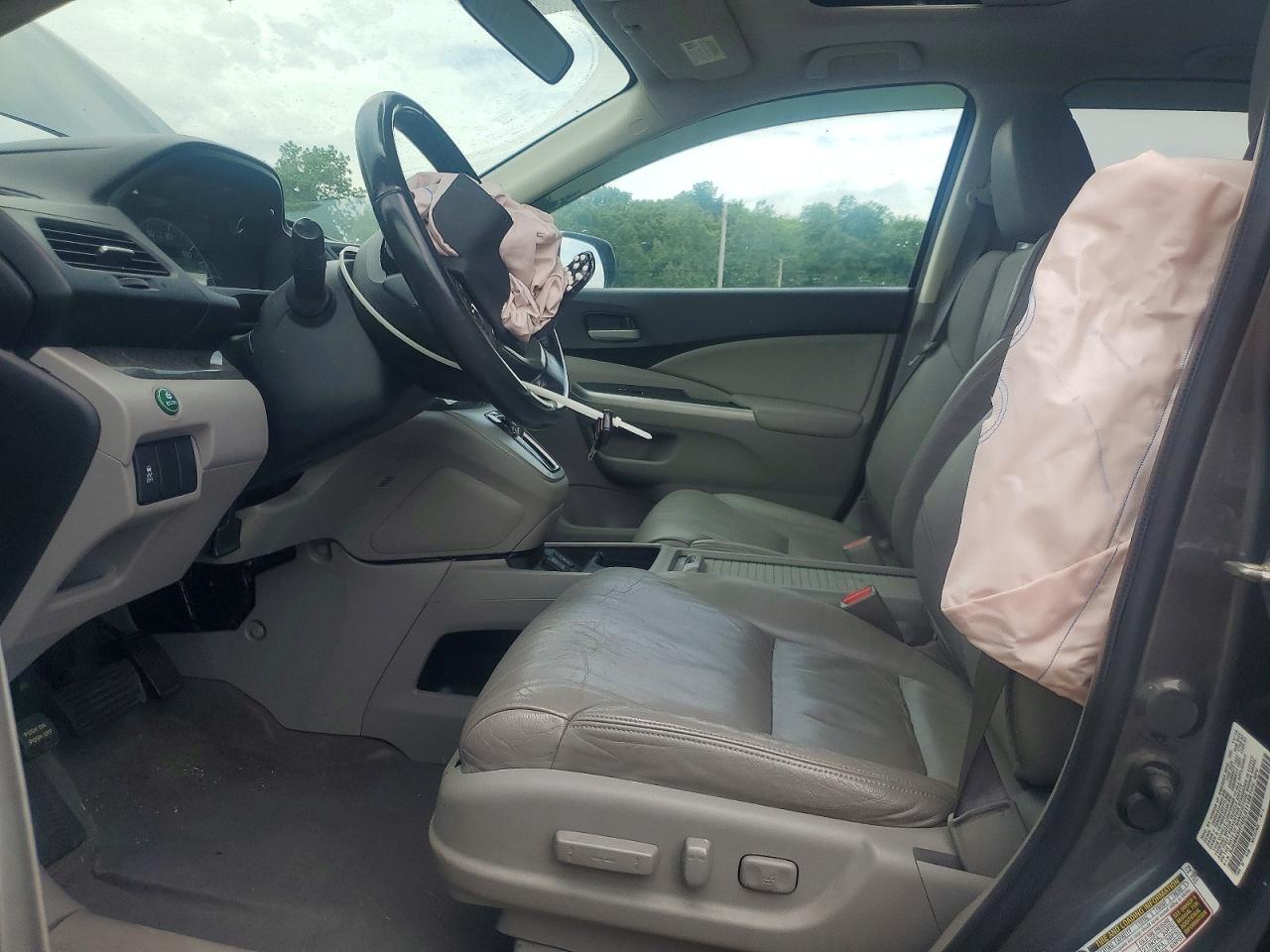 2013 Honda Cr-v Exl Gray vin: 5J6RM3H74DL011189