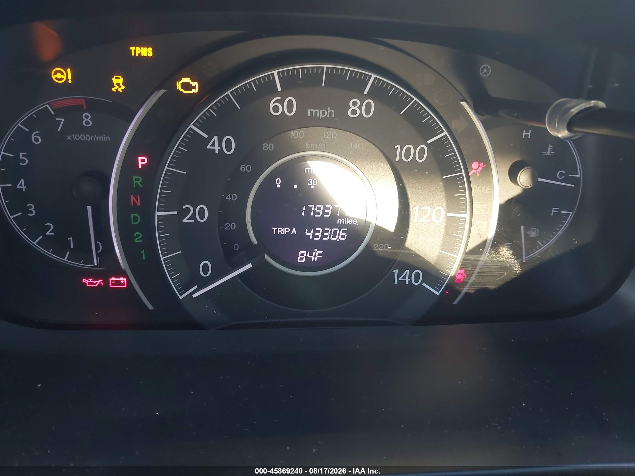 2013 Honda Cr-v Ex-l Gray vin: 5J6RM3H74DL015940