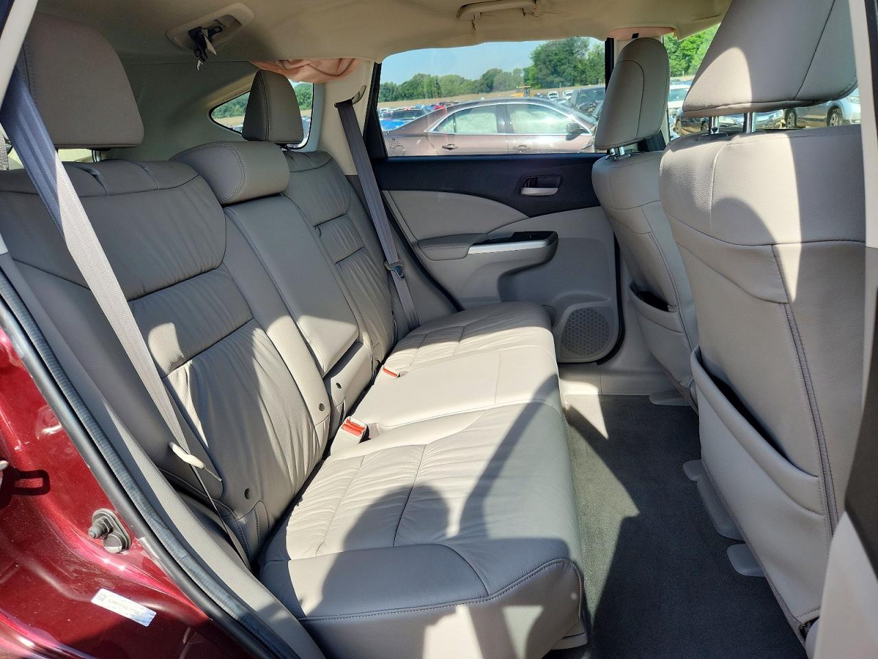 2013 Honda Cr-v Exl Burgundy vin: 5J6RM3H74DL017722