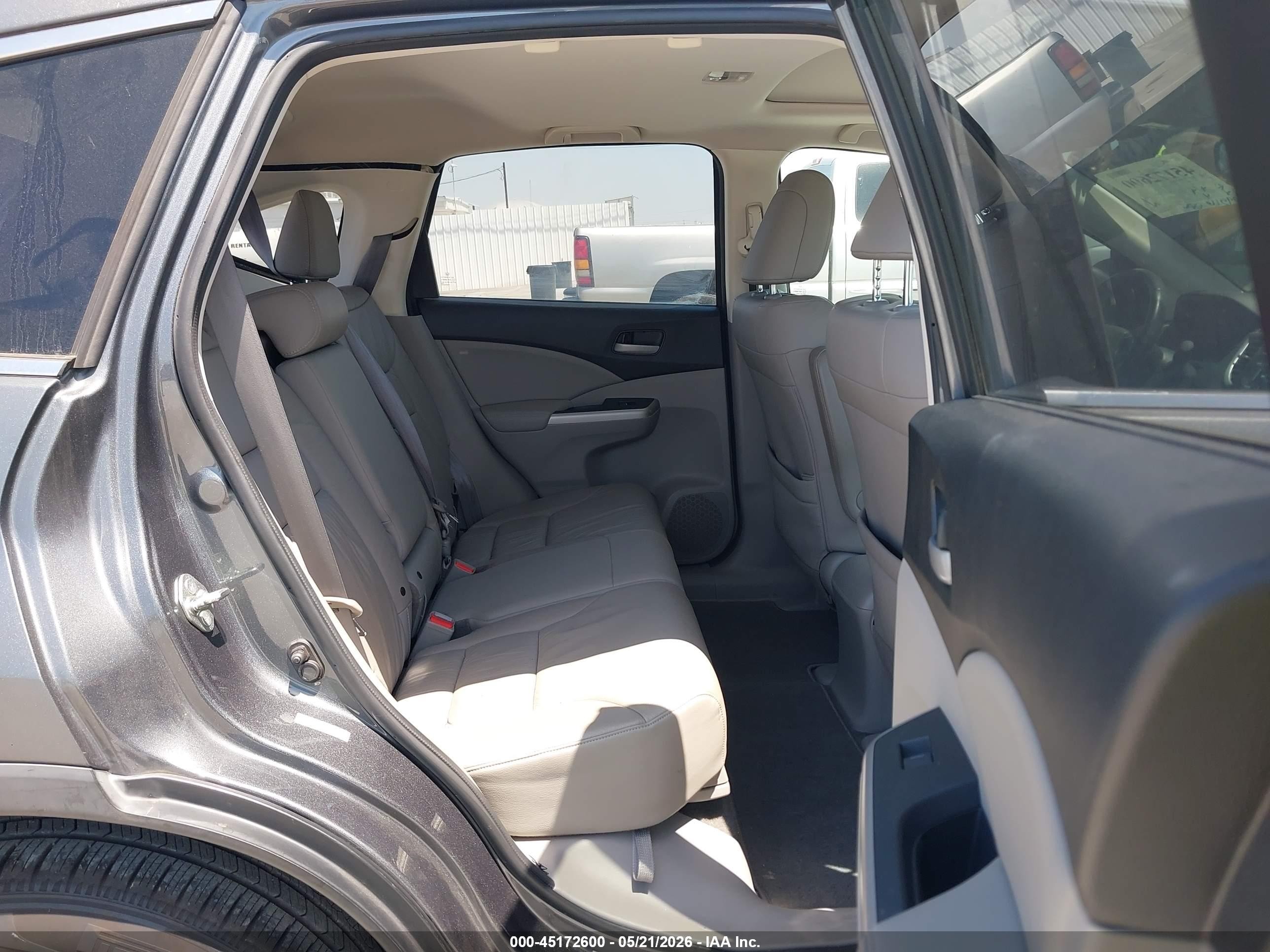 2013 Honda Cr-v Ex-l Серый vin: 5J6RM3H74DL022063