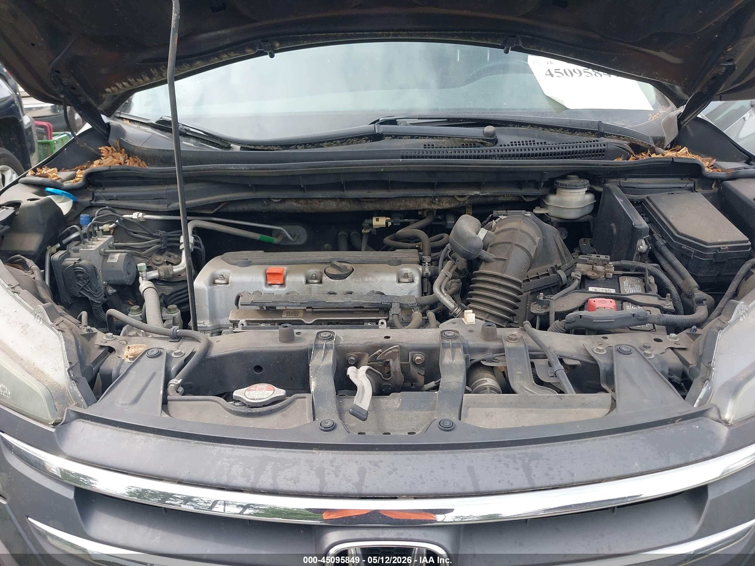 2013 Honda Cr-v Ex-l Black vin: 5J6RM3H74DL045892