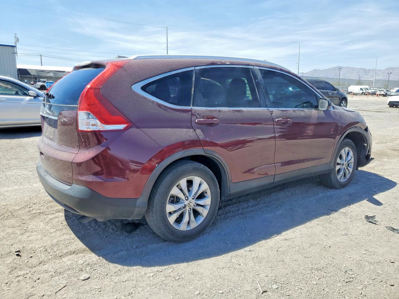 2014 Honda Cr-v Exl Бордовый vin: 5J6RM3H74EL004230