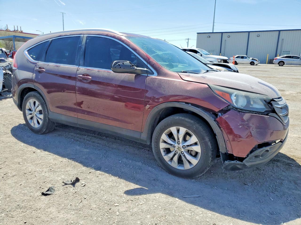 2014 Honda Cr-v Exl Бордовый vin: 5J6RM3H74EL004230