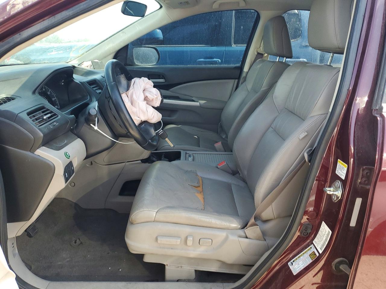 2014 Honda Cr-v Exl Бордовый vin: 5J6RM3H74EL004230