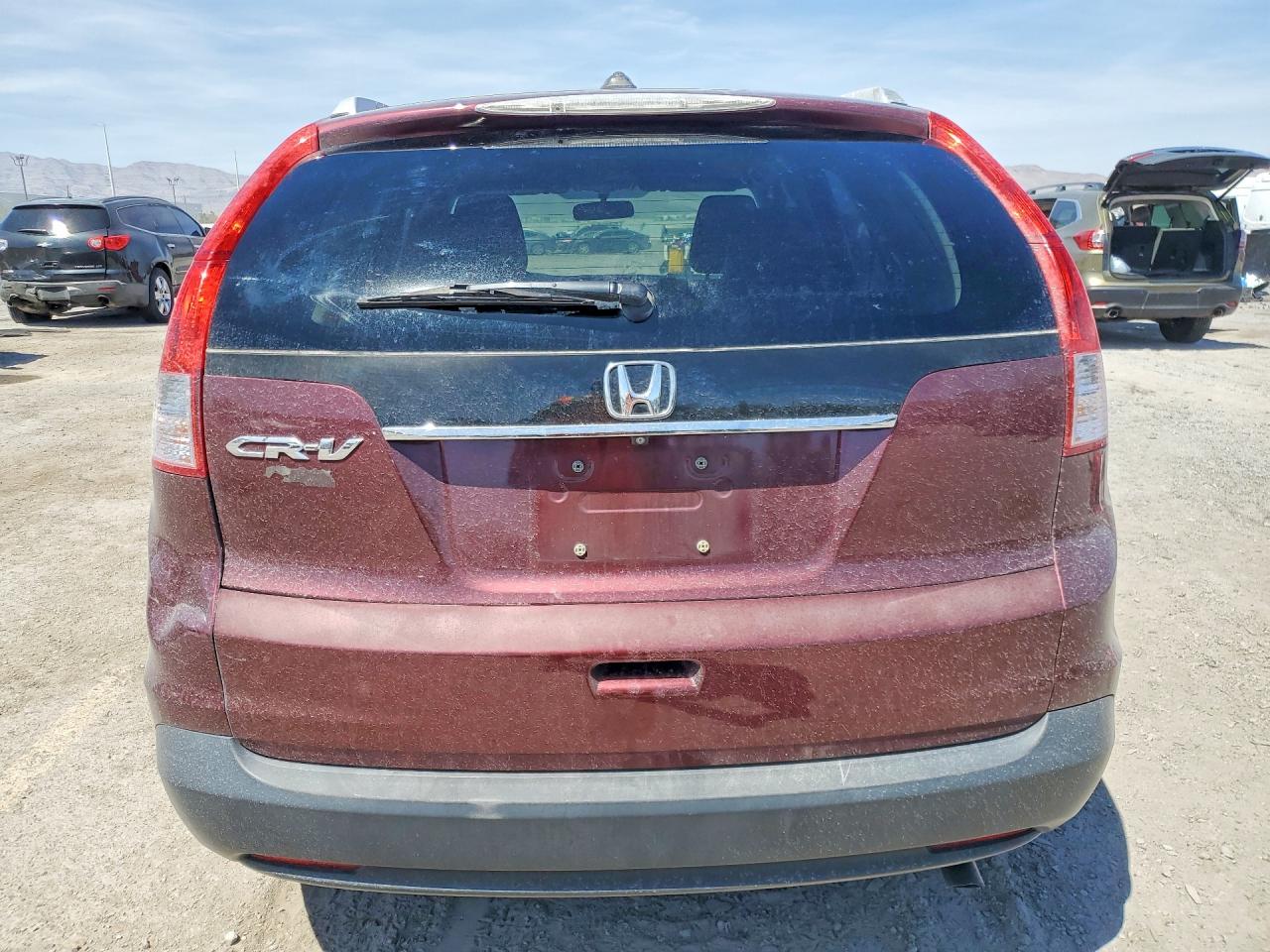 2014 Honda Cr-v Exl Бордовый vin: 5J6RM3H74EL004230