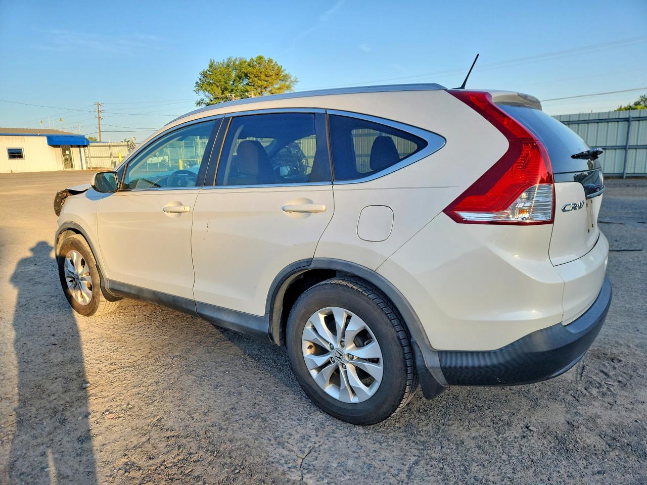 2014 Honda Cr-v Exl White vin: 5J6RM3H74EL022162