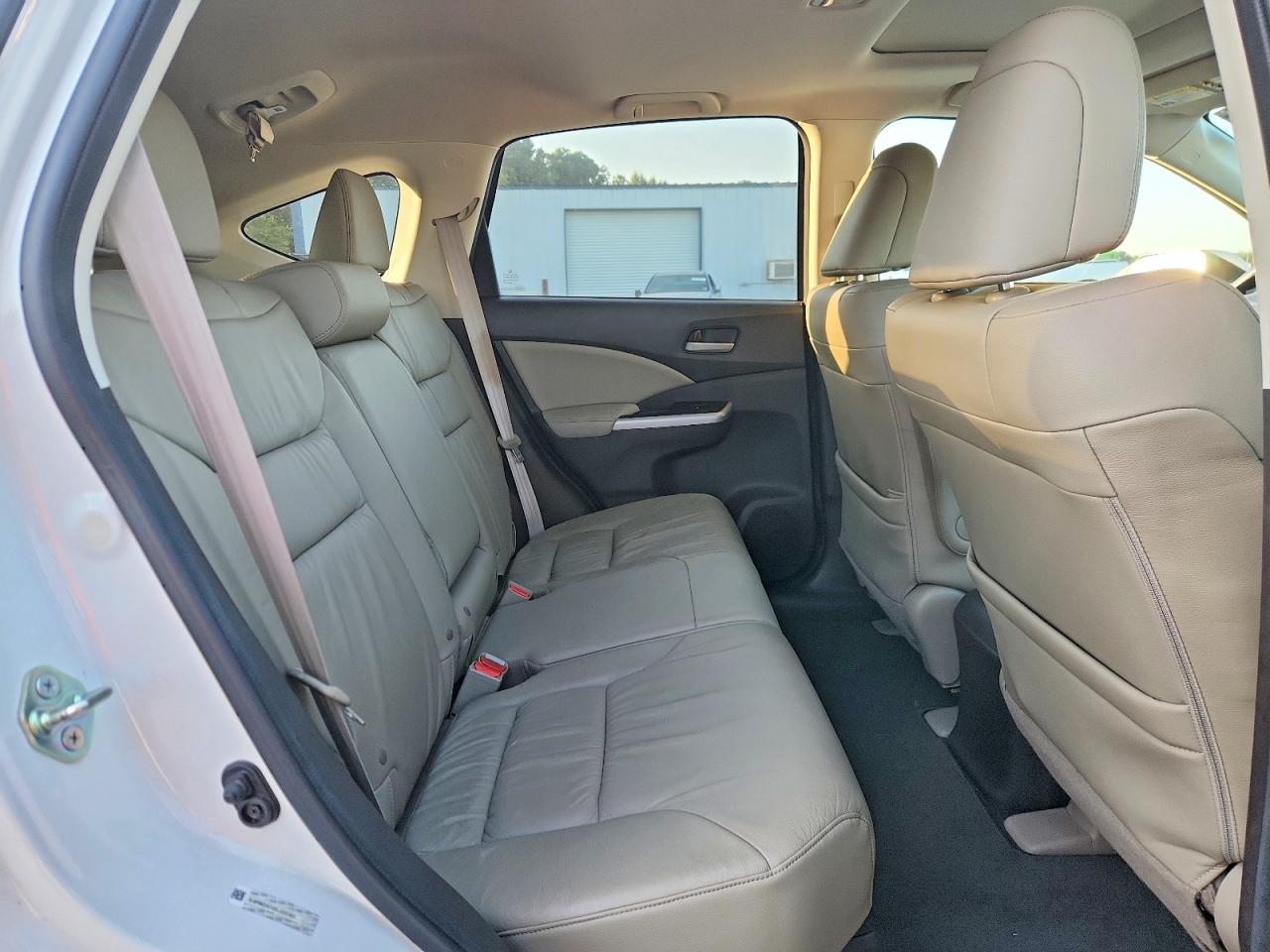 2014 Honda Cr-v Exl White vin: 5J6RM3H74EL022162
