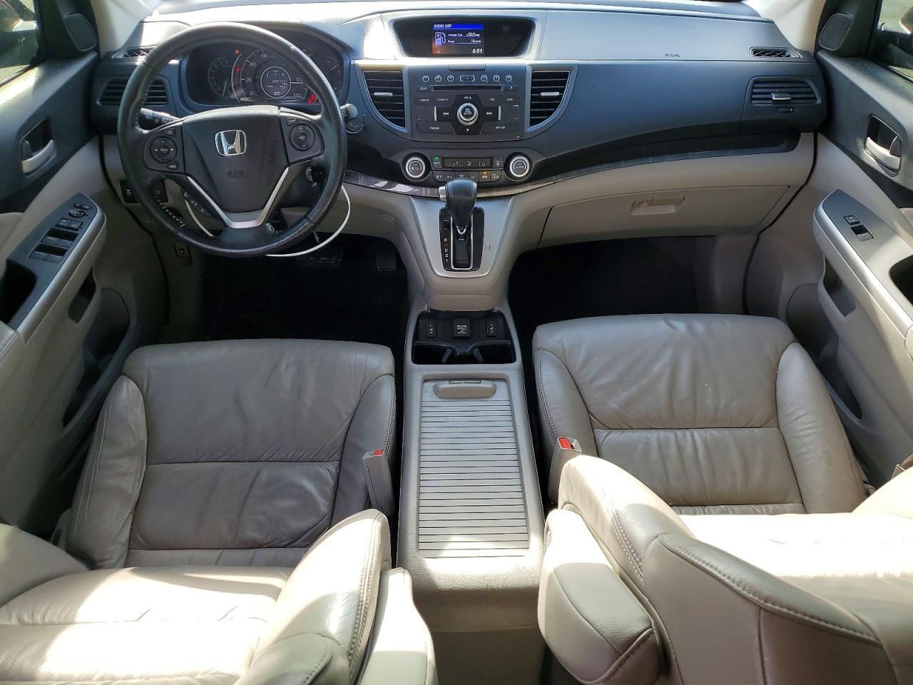 2014 Honda Cr-v Exl Burgundy vin: 5J6RM3H74EL023022