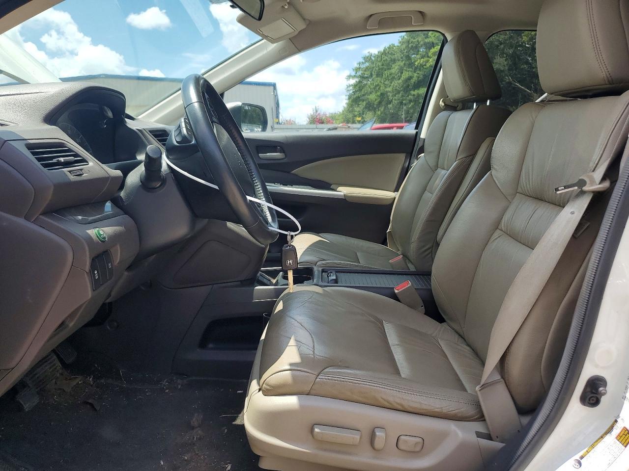 2014 Honda Cr-v Exl Белый vin: 5J6RM3H74EL024980