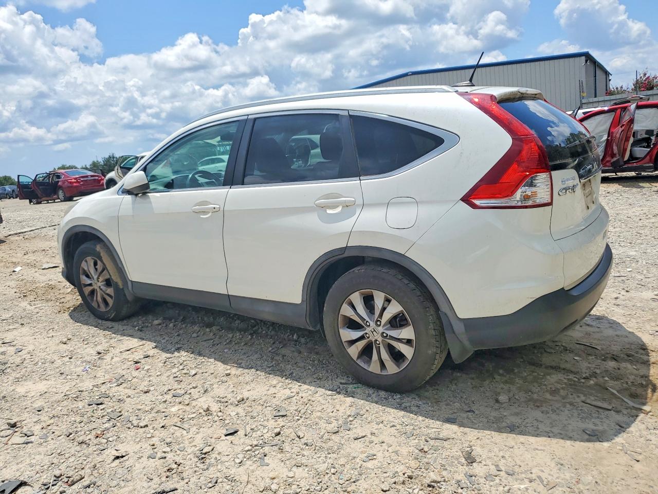 2014 Honda Cr-v Exl Белый vin: 5J6RM3H74EL024980