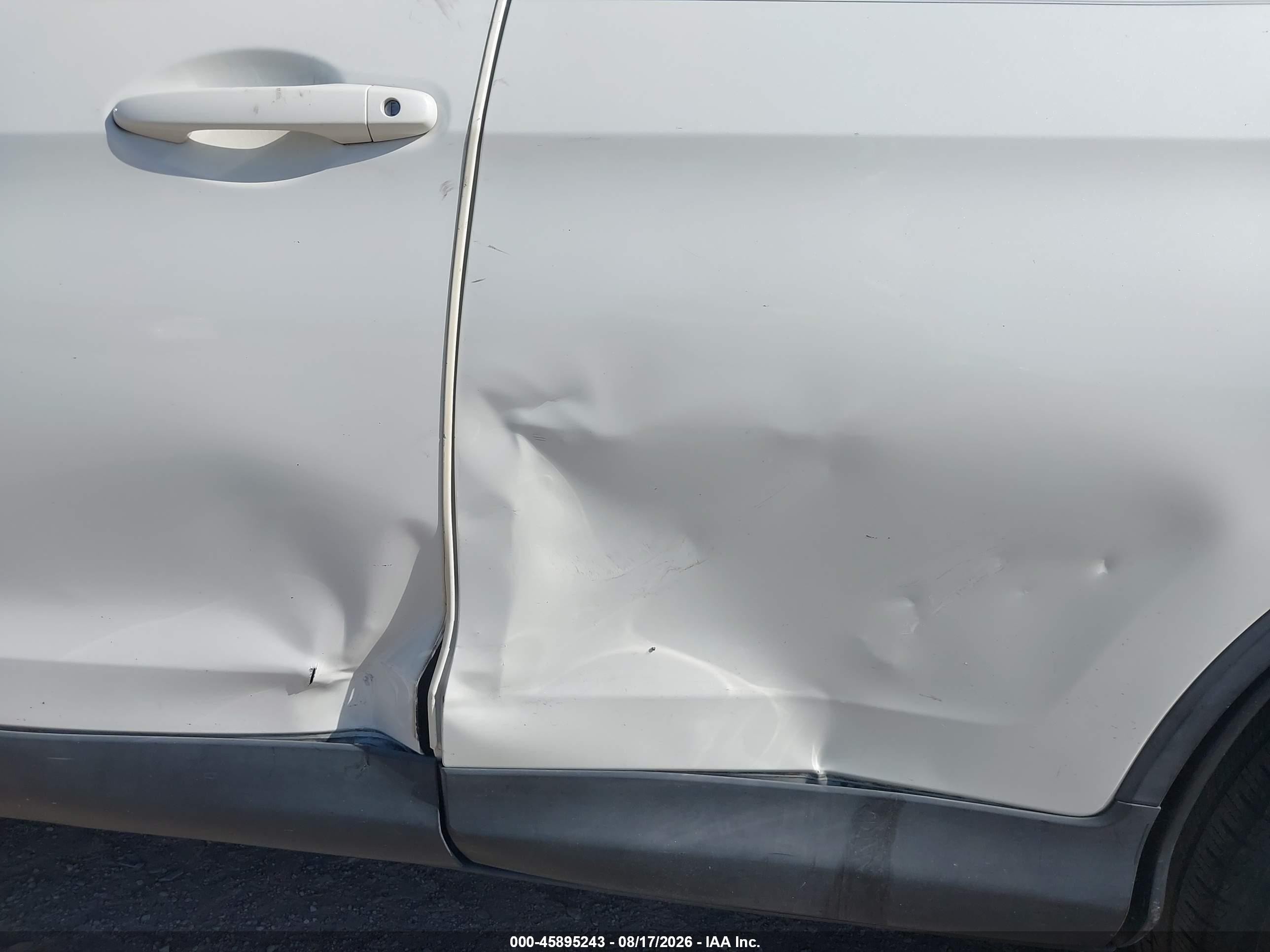 2014 Honda Cr-v Ex-l Белый vin: 5J6RM3H74EL026874