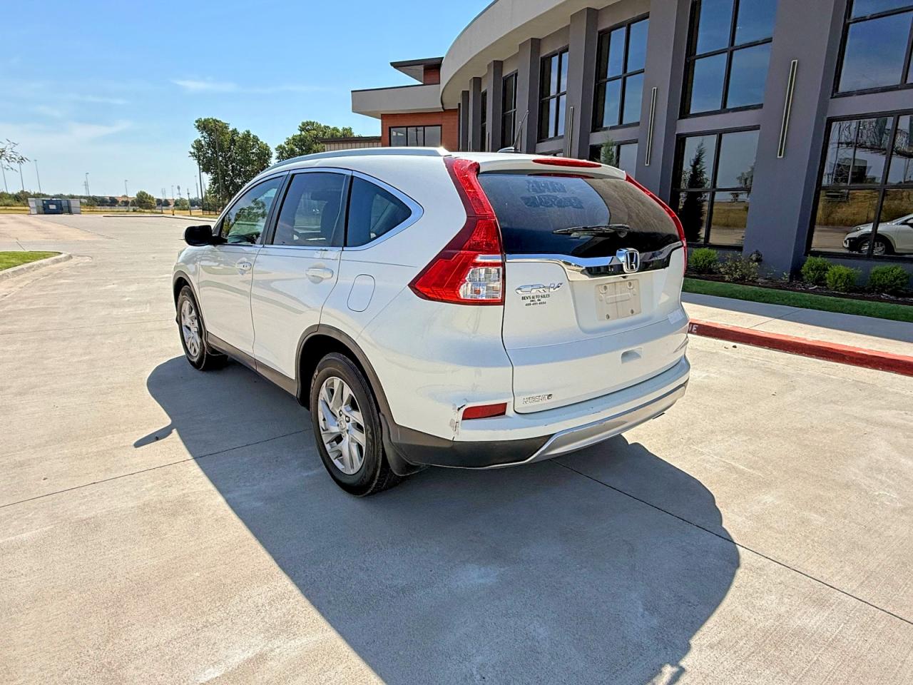 2015 Honda Cr-v Exl White vin: 5J6RM3H74FL007937