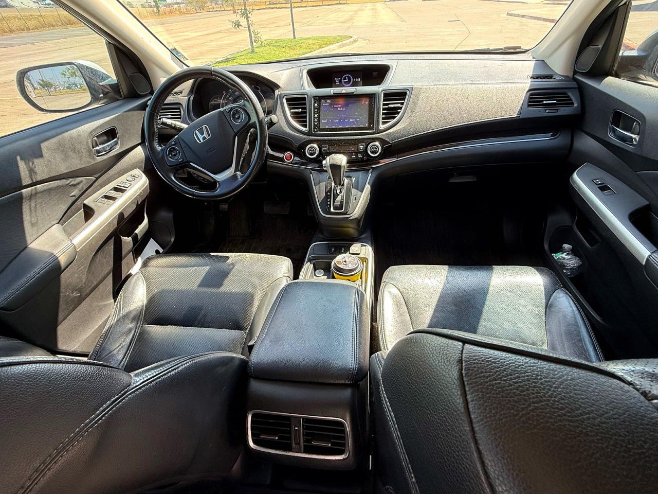 2015 Honda Cr-v Exl White vin: 5J6RM3H74FL007937