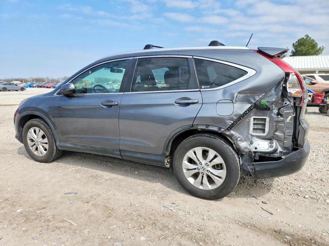 2012 Honda Cr-v Exl Gray vin: 5J6RM3H75CL002953