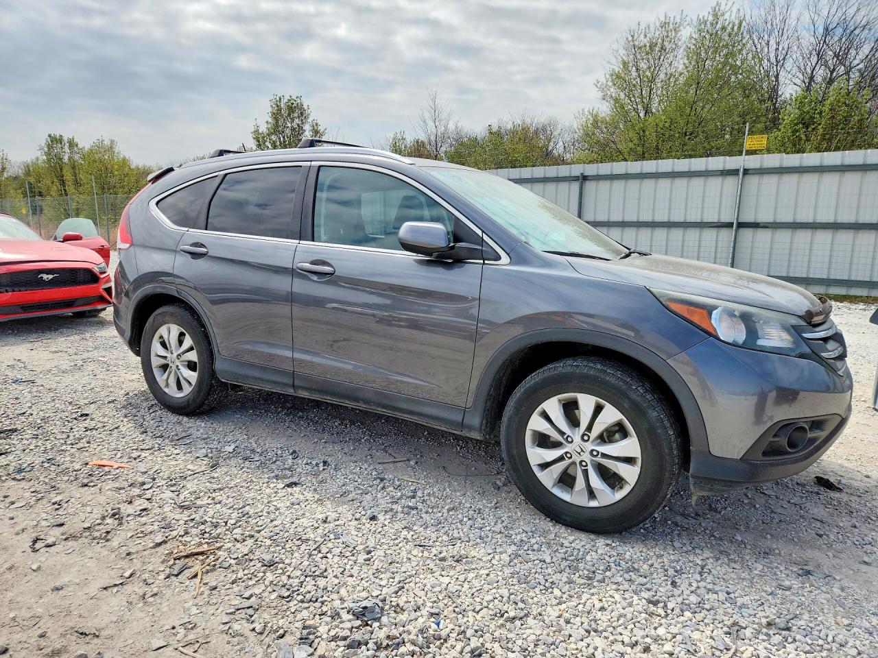 2012 Honda Cr-v Exl Gray vin: 5J6RM3H75CL002953