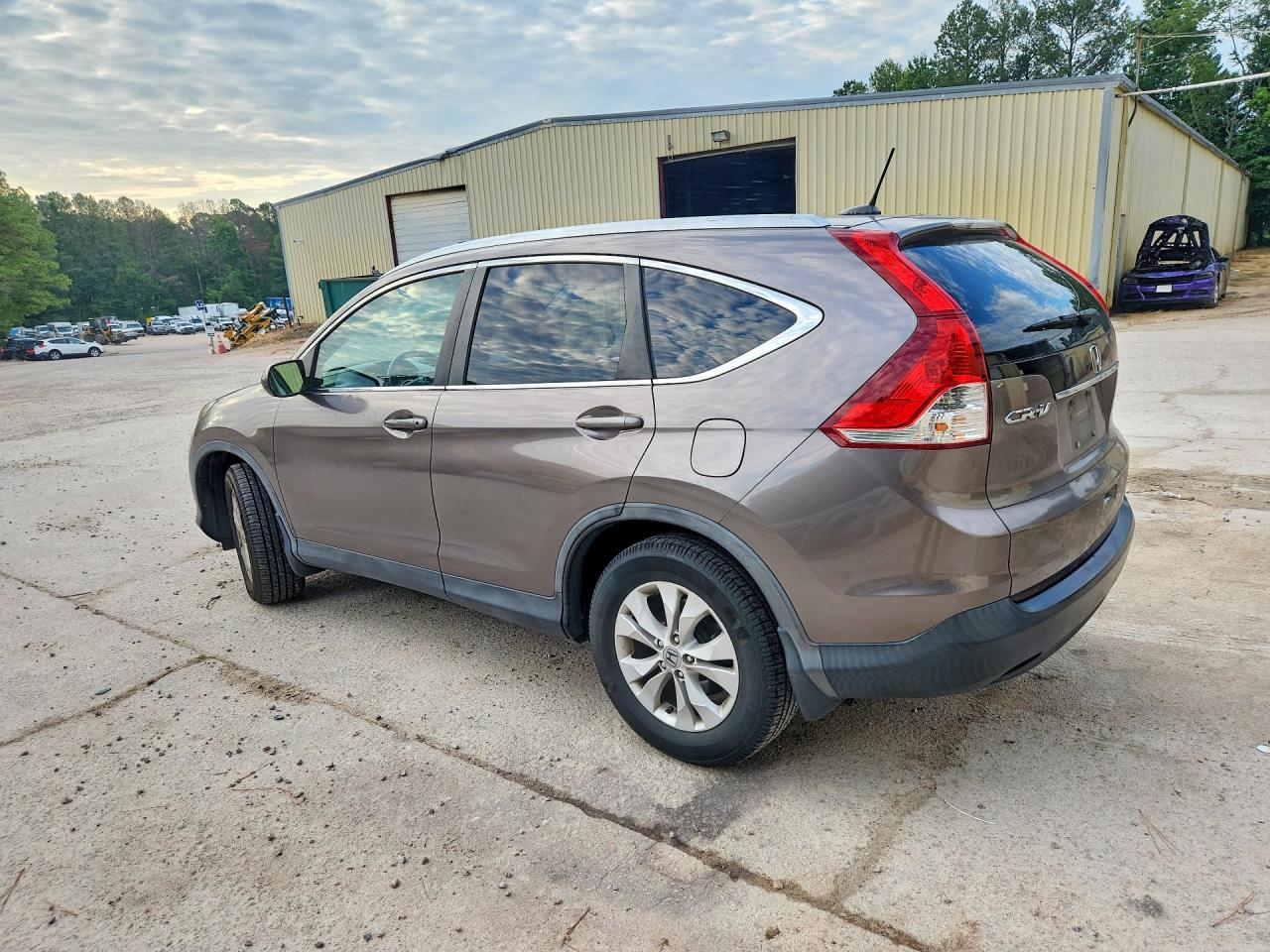 2012 Honda Cr-v Exl Brown vin: 5J6RM3H75CL009448