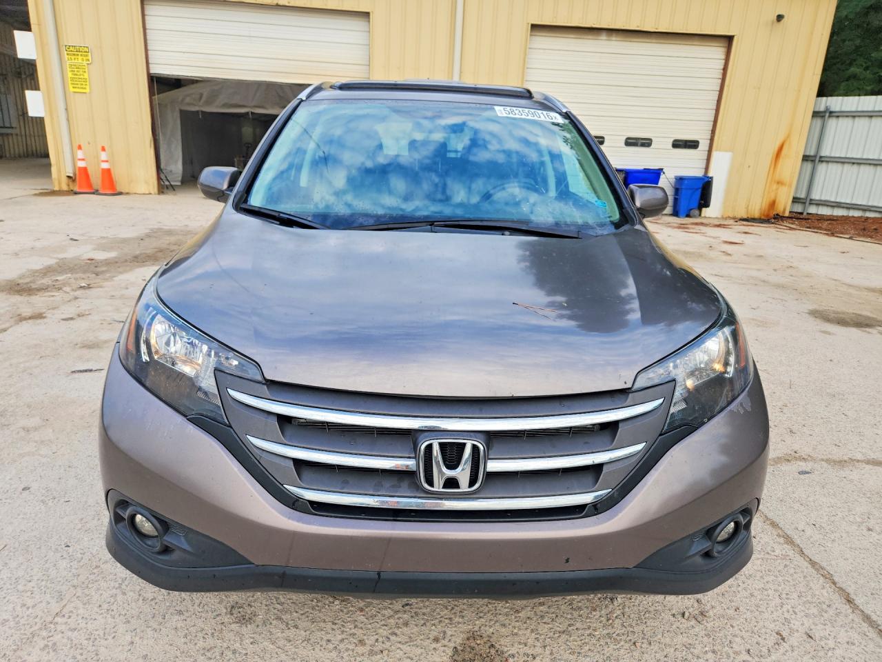 2012 Honda Cr-v Exl Brown vin: 5J6RM3H75CL009448