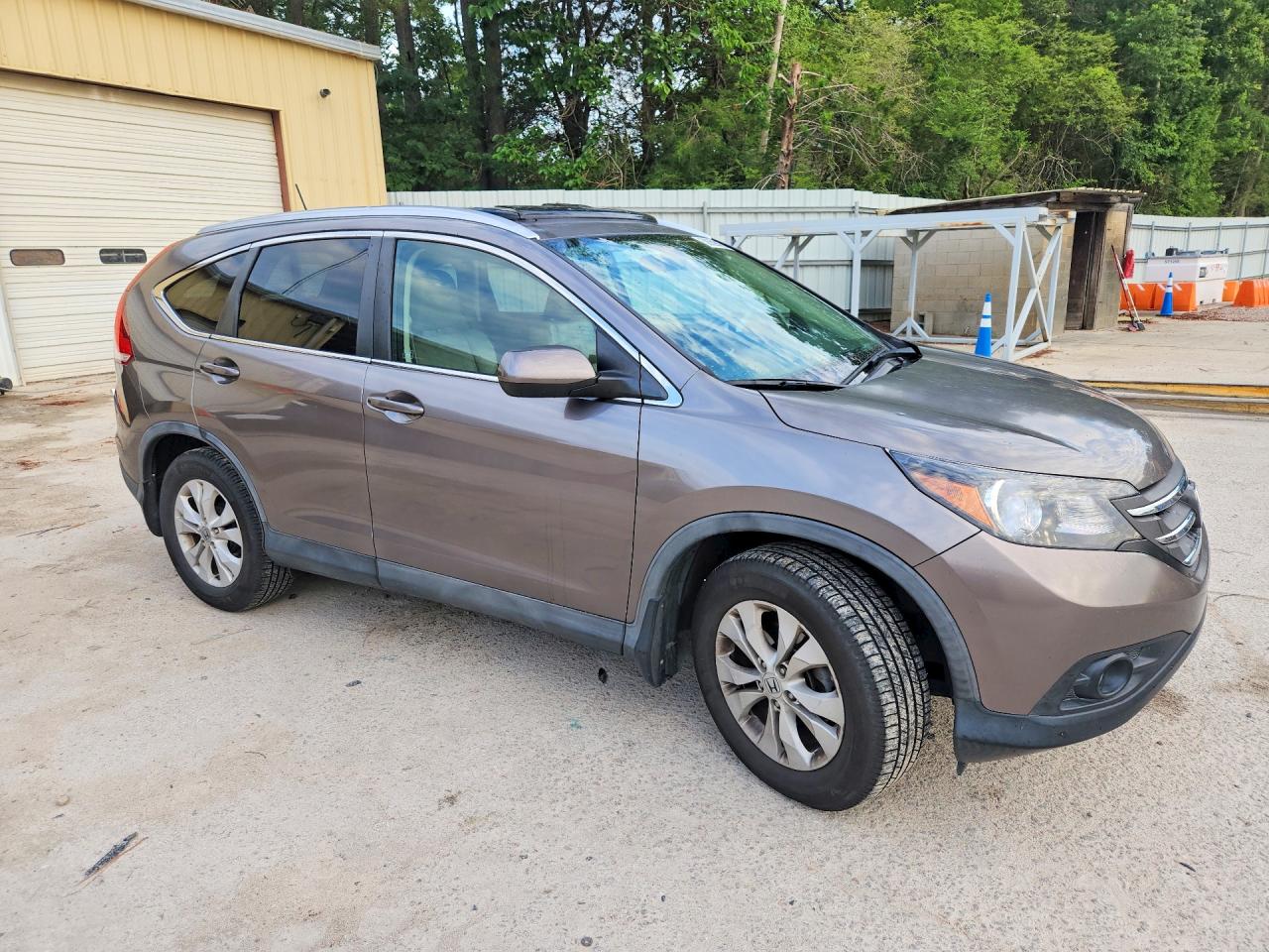 2012 Honda Cr-v Exl Brown vin: 5J6RM3H75CL009448