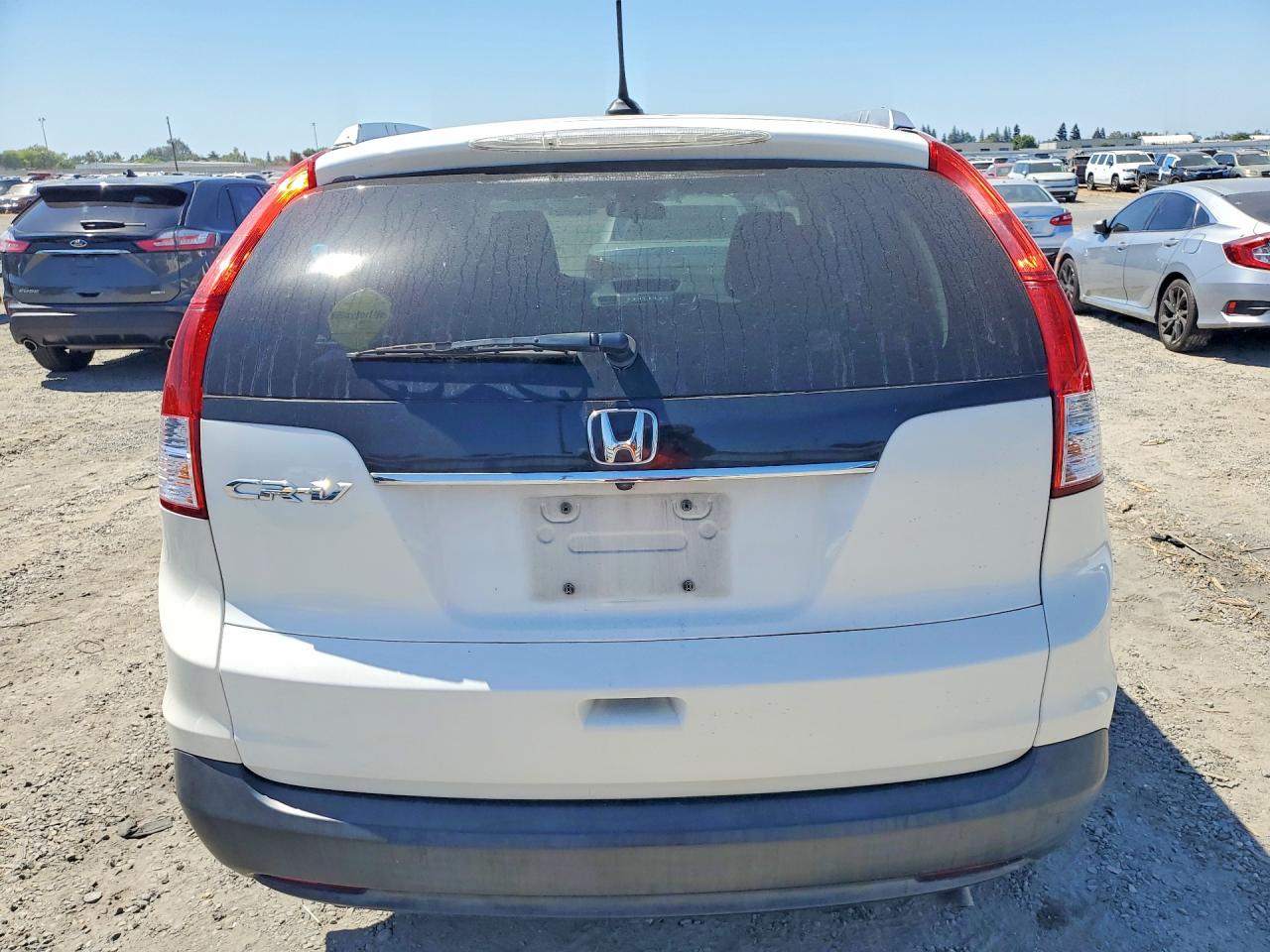 2012 Honda Cr-v Exl White vin: 5J6RM3H75CL013886