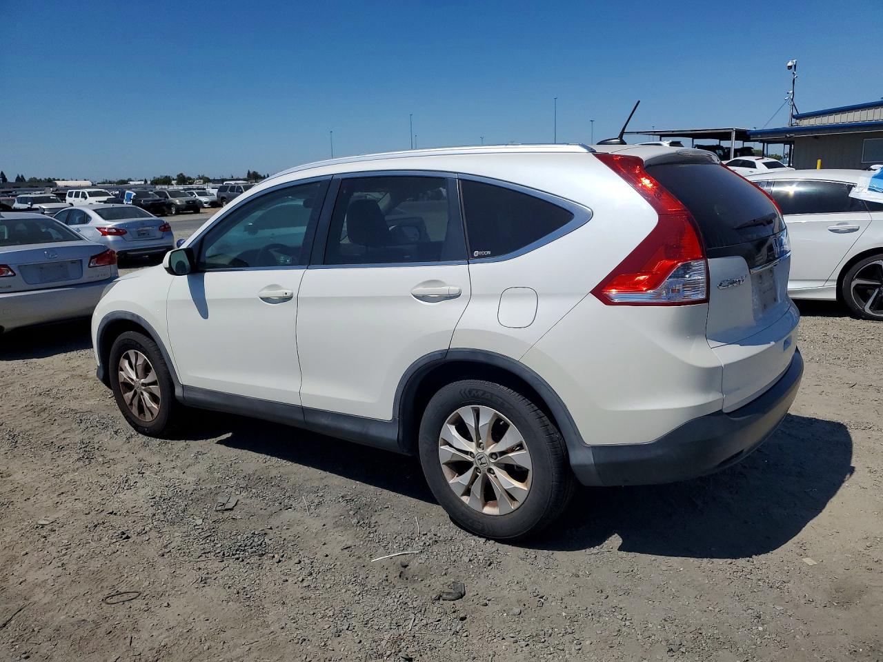 2012 Honda Cr-v Exl White vin: 5J6RM3H75CL013886