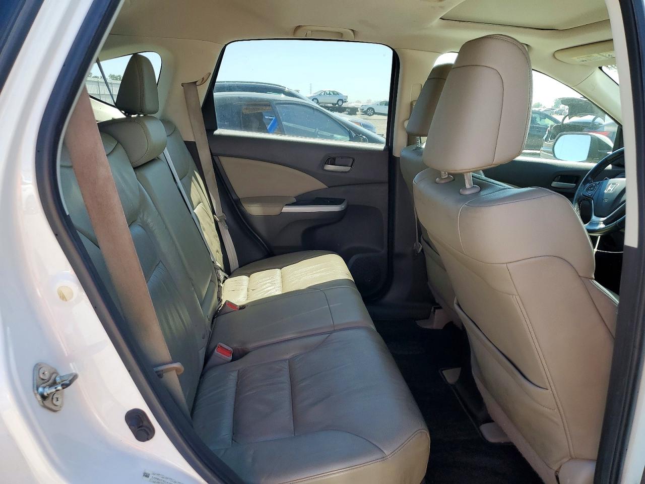 2012 Honda Cr-v Exl White vin: 5J6RM3H75CL013886