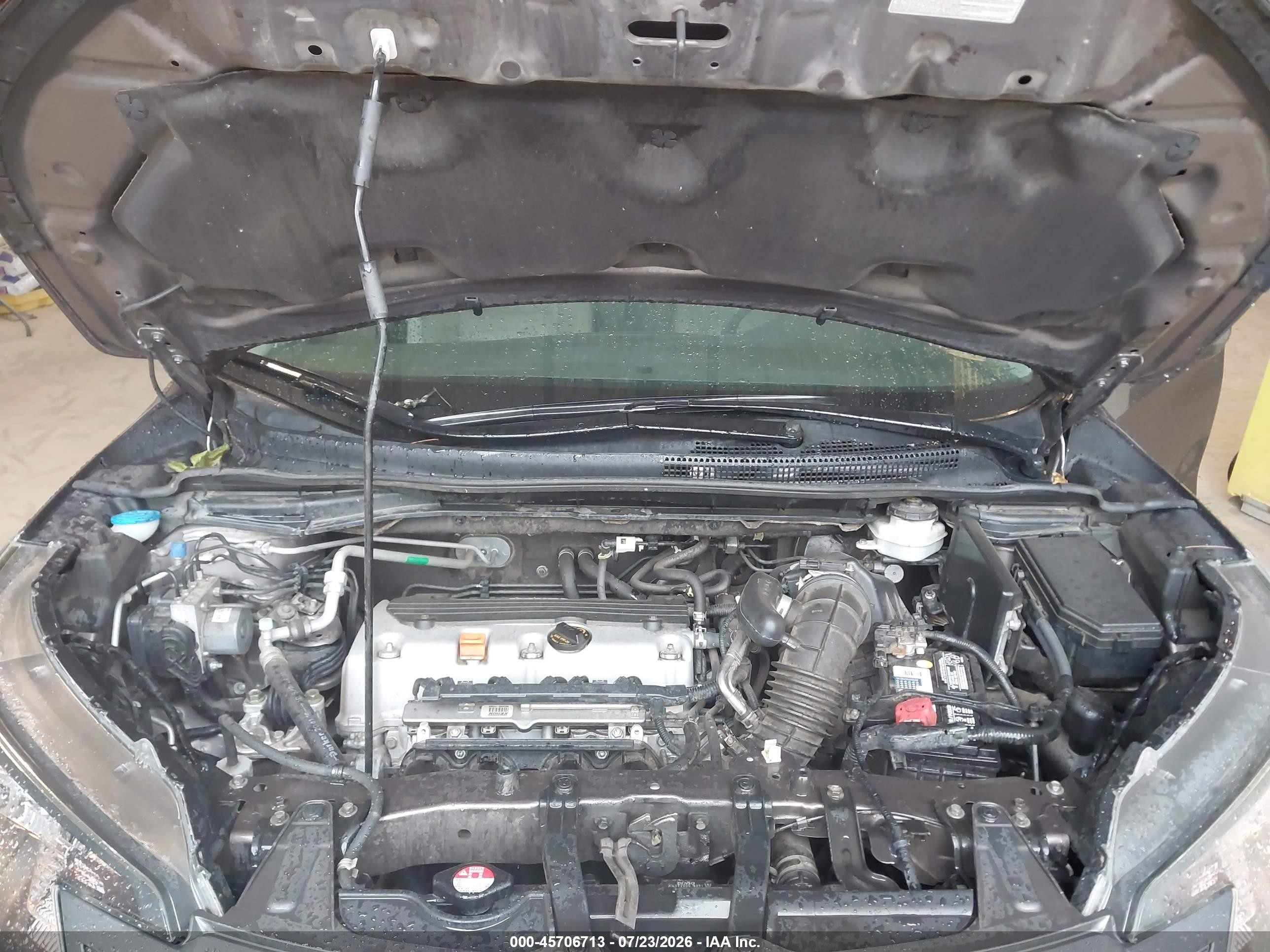 2012 Honda Cr-v Ex-l Серый vin: 5J6RM3H75CL016044