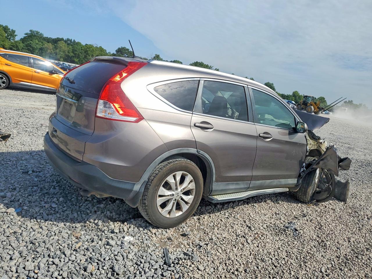 2012 Honda Cr-v Exl Brown vin: 5J6RM3H75CL016142