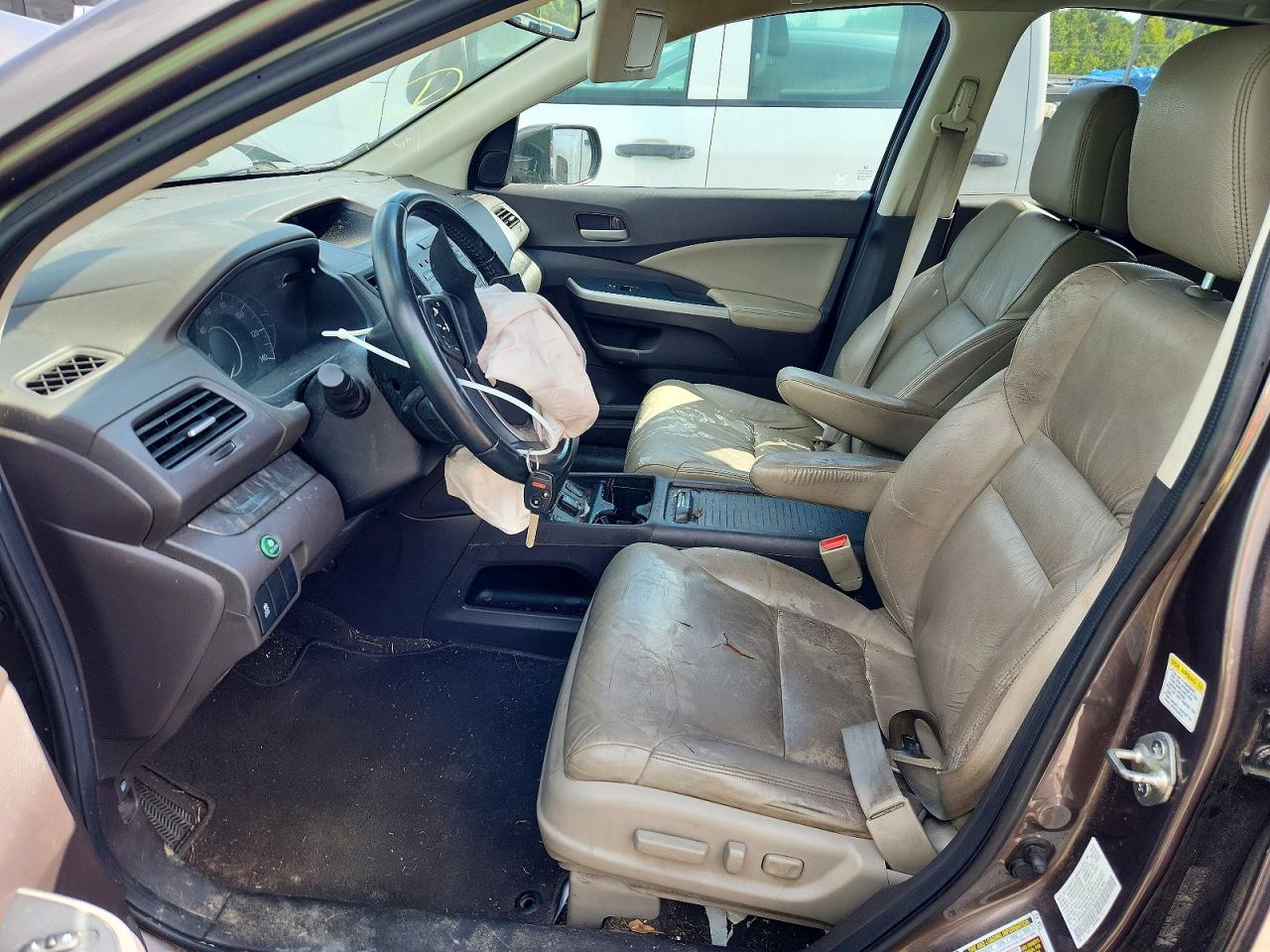 2012 Honda Cr-v Exl Brown vin: 5J6RM3H75CL016142