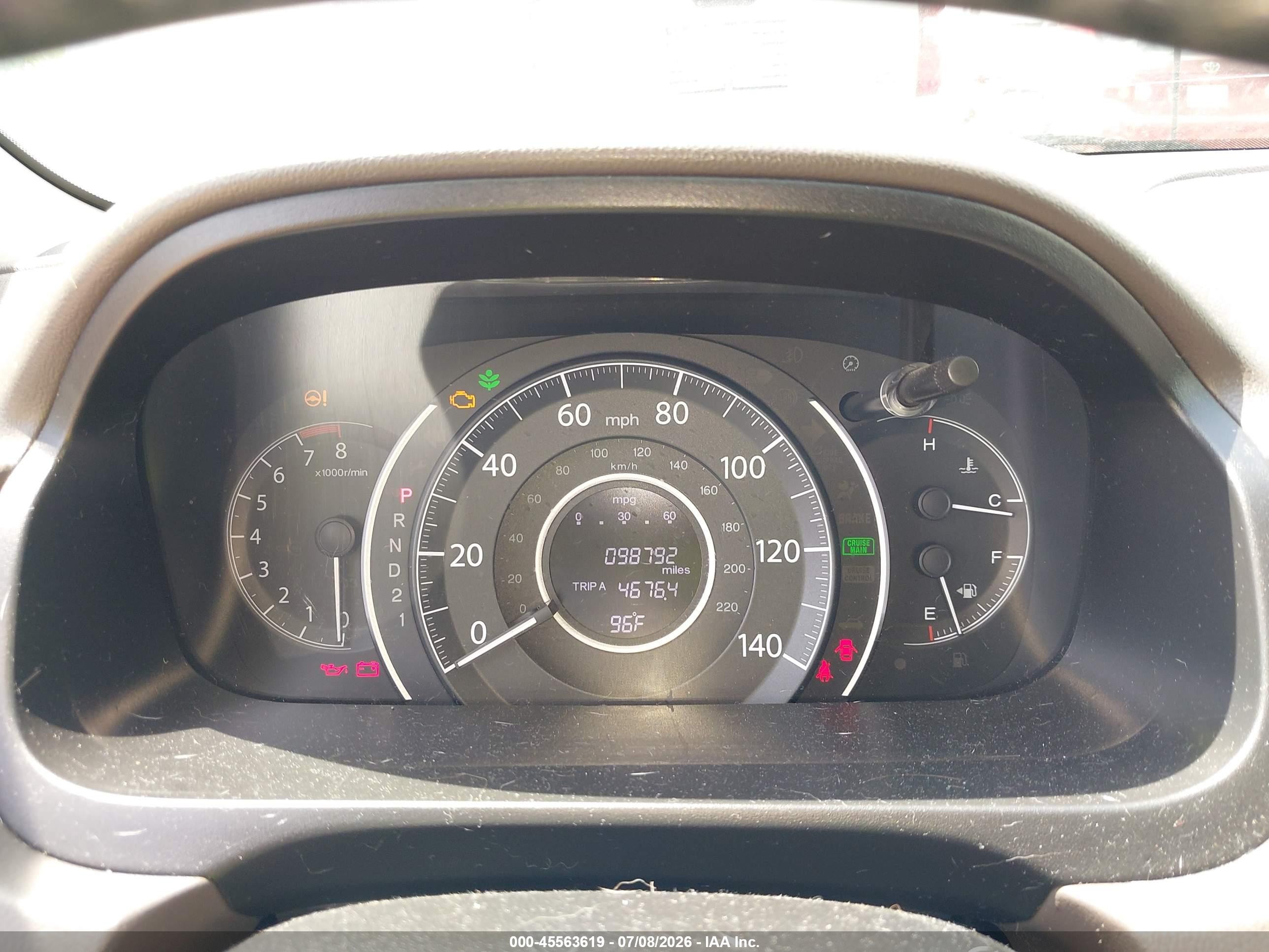 2012 Honda Cr-v Ex-l Gray vin: 5J6RM3H75CL025004