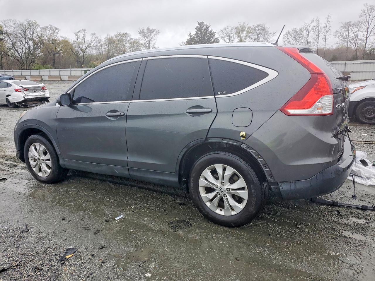 2012 Honda Cr-v Exl Charcoal vin: 5J6RM3H75CL033216