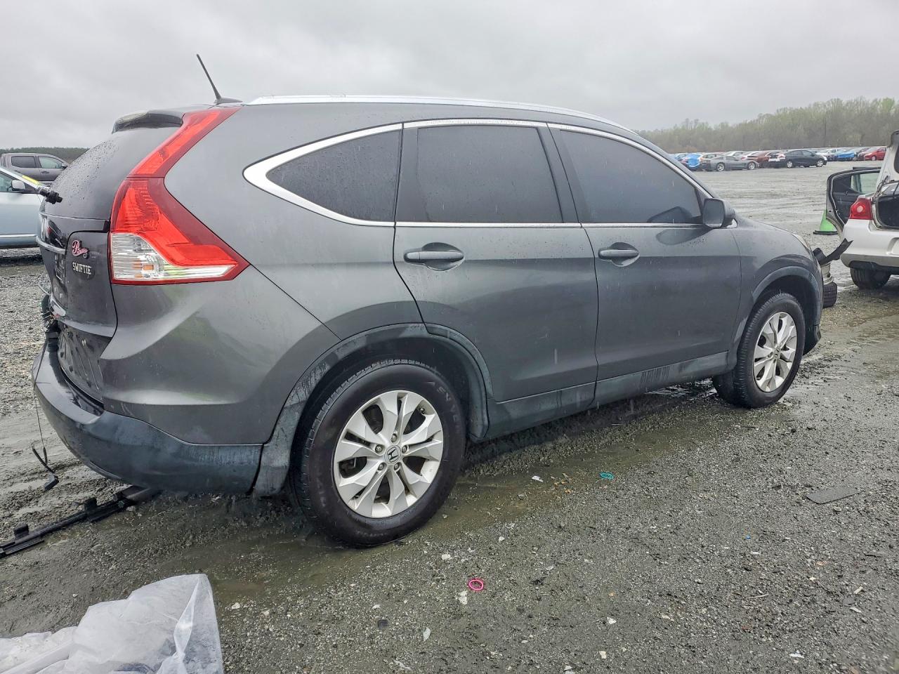 2012 Honda Cr-v Exl Charcoal vin: 5J6RM3H75CL033216