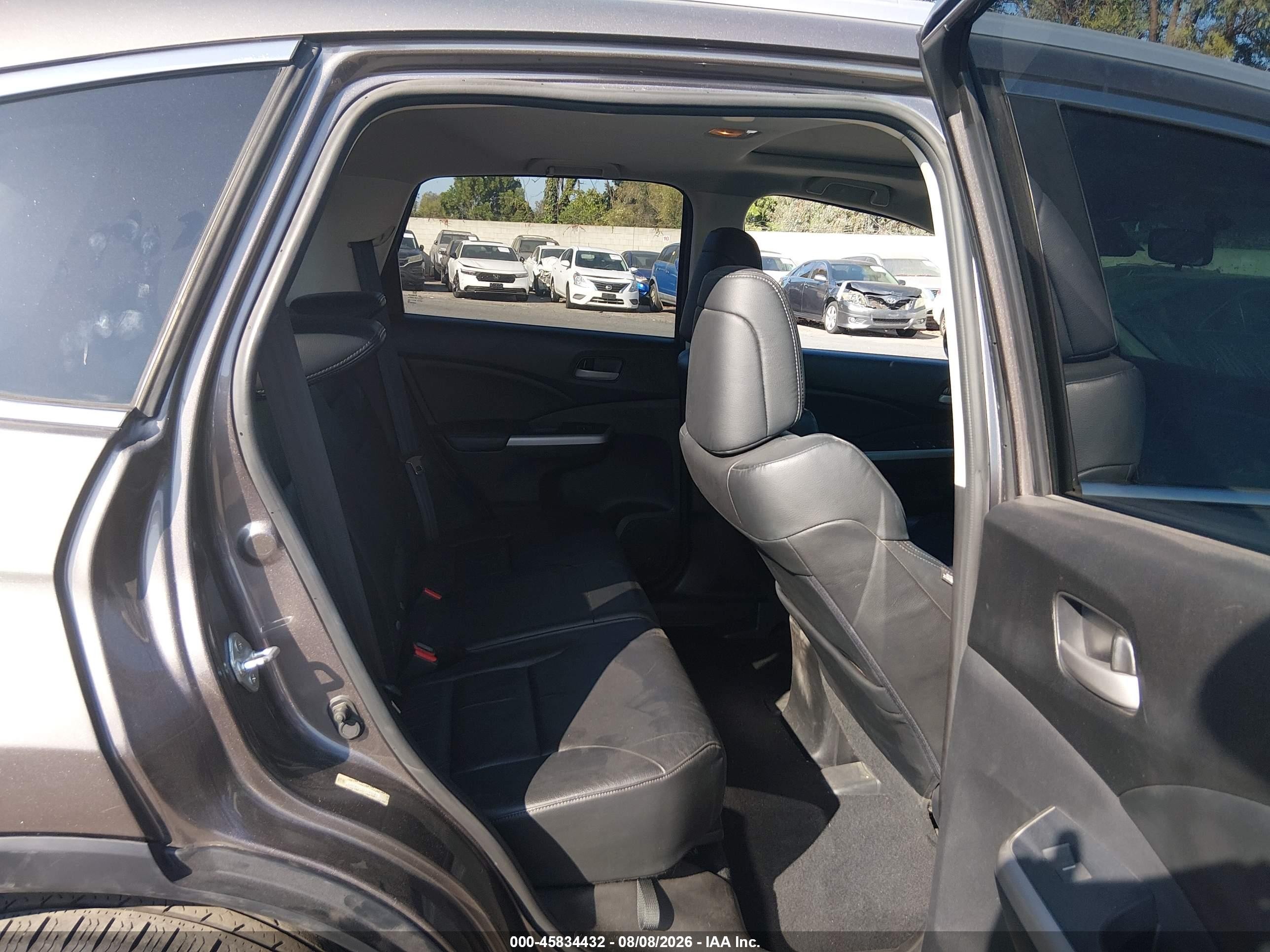 2012 Honda Cr-v Ex-l Gray vin: 5J6RM3H75CL042580