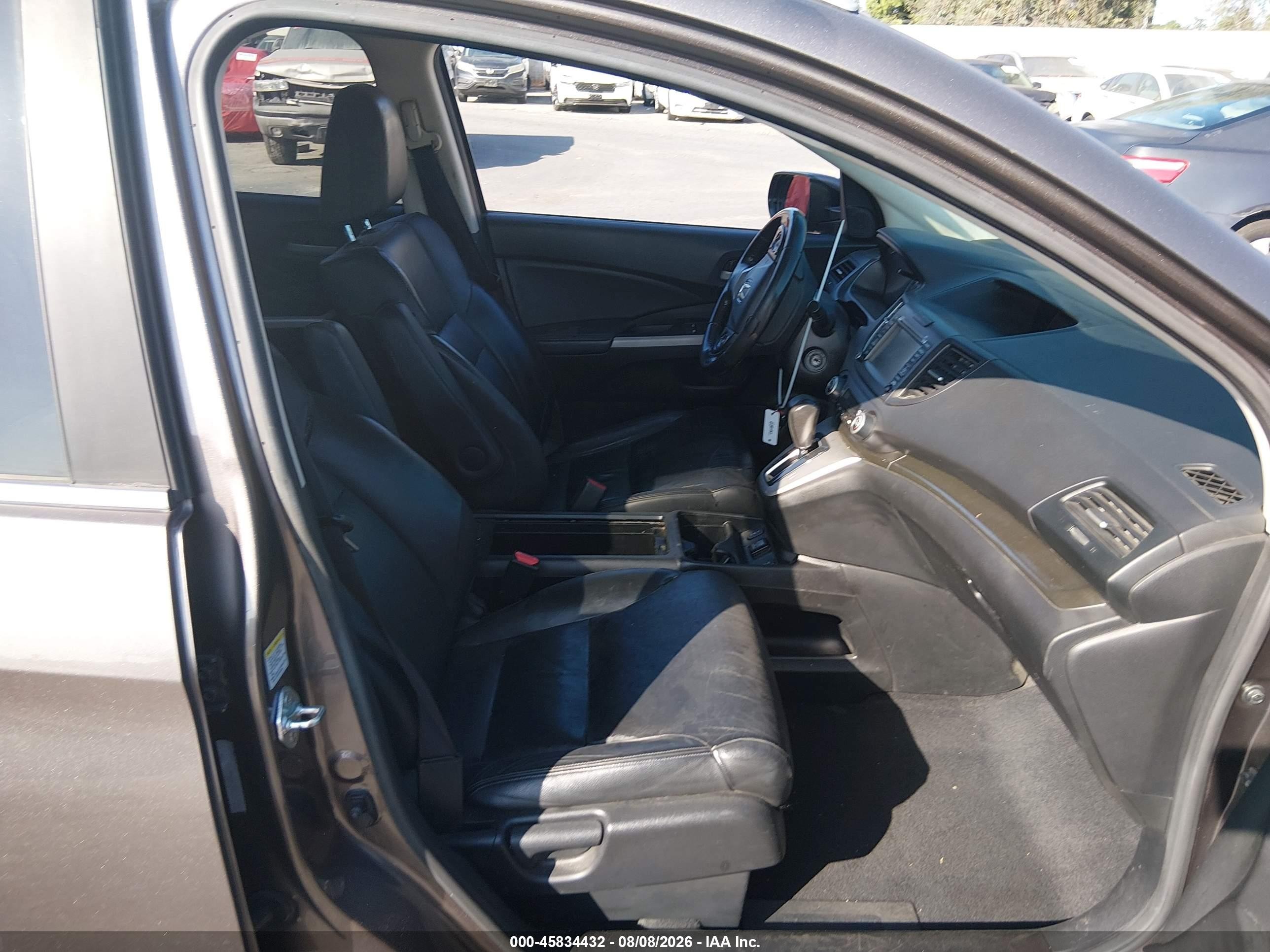 2012 Honda Cr-v Ex-l Gray vin: 5J6RM3H75CL042580