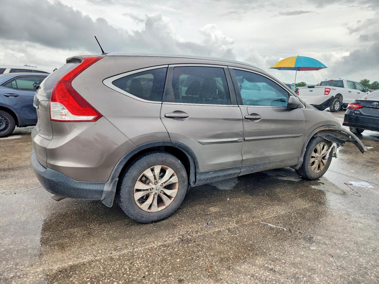 2012 Honda Cr -v Gray vin: 5J6RM3H75CL046726