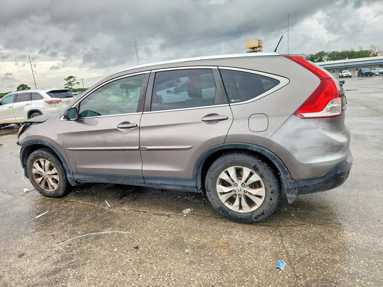 2012 Honda Cr -v Gray vin: 5J6RM3H75CL046726