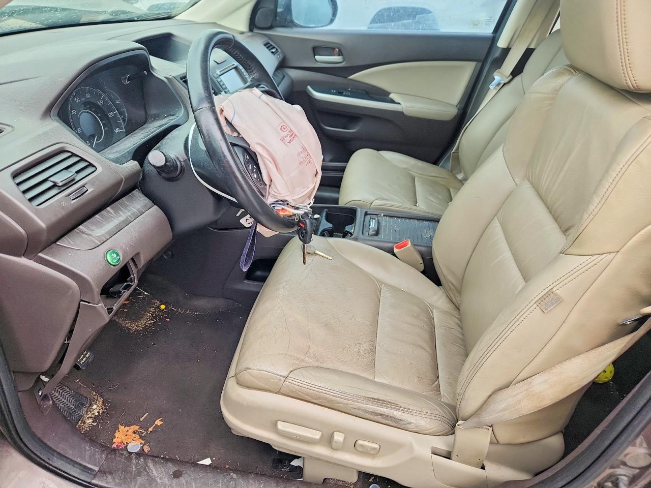 2012 Honda Cr -v Gray vin: 5J6RM3H75CL046726