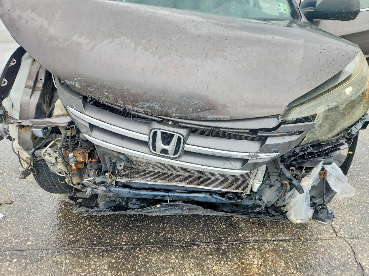 2012 Honda Cr -v Gray vin: 5J6RM3H75CL046726