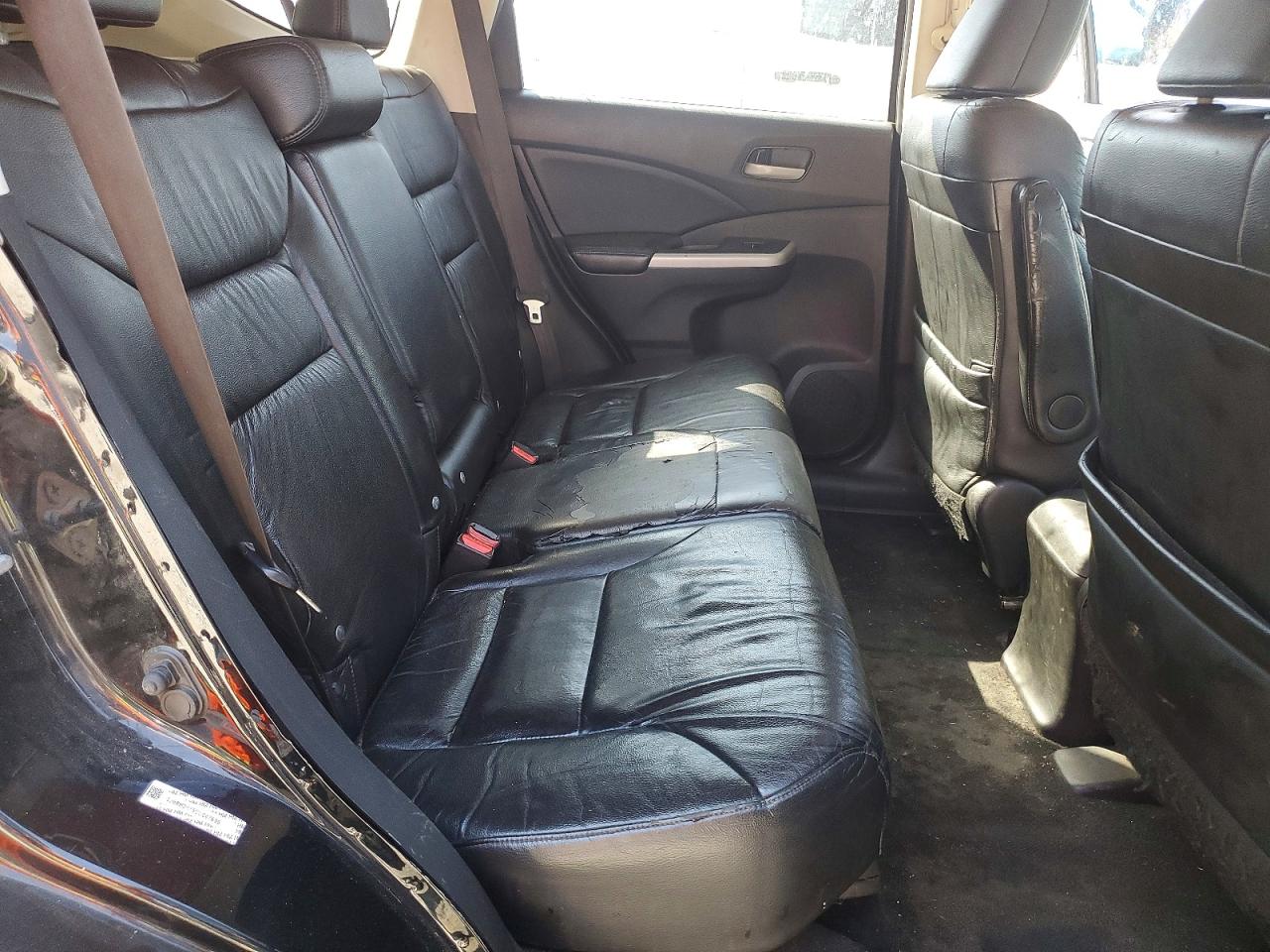 2012 Honda Cr-v Exl Black vin: 5J6RM3H75CL047696
