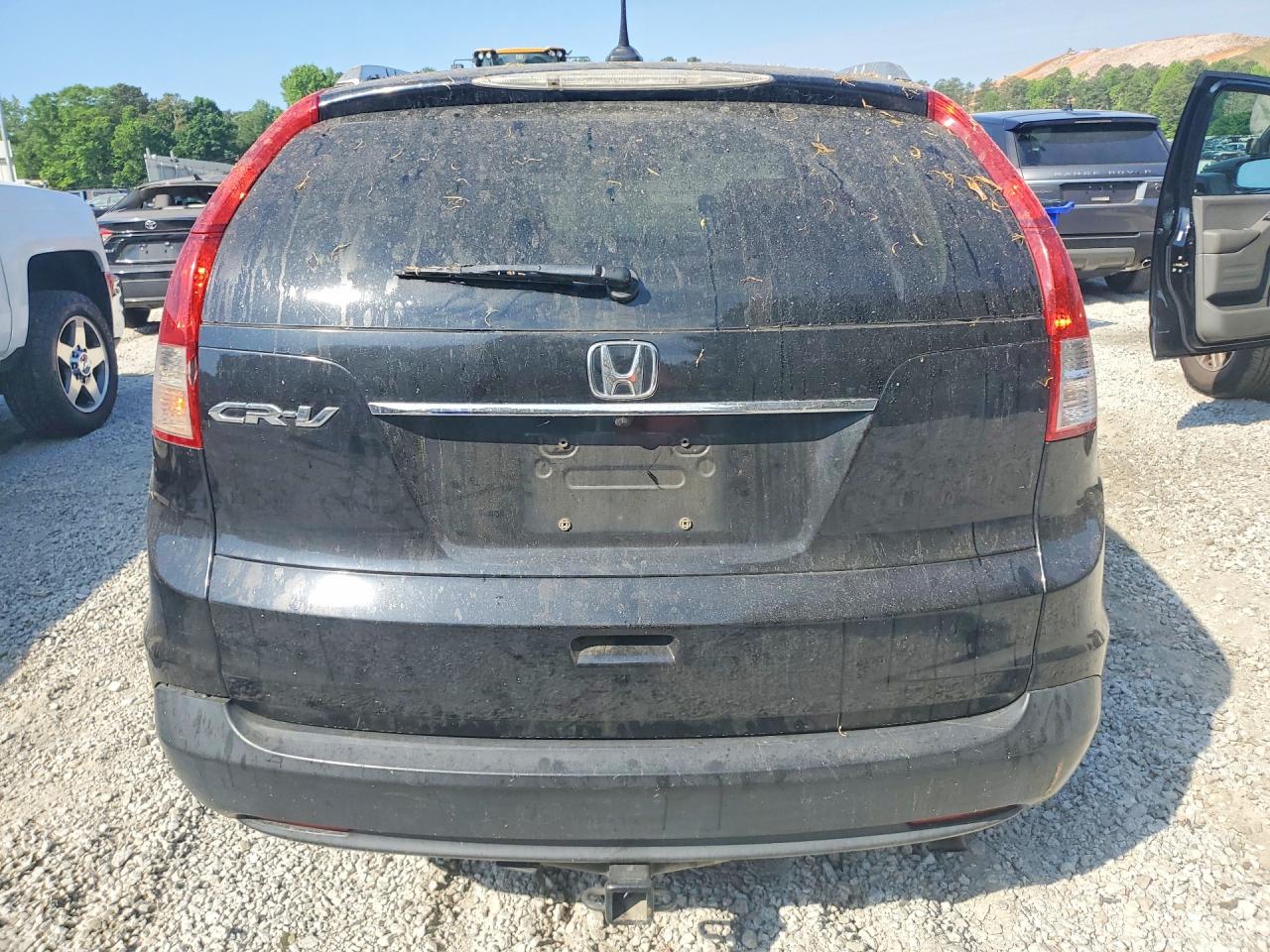 2012 Honda Cr-v Exl Black vin: 5J6RM3H75CL047696