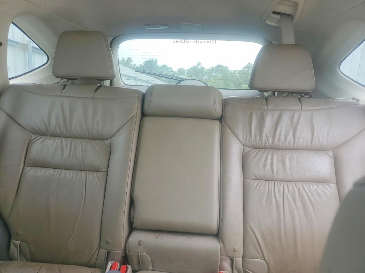 2013 Honda Cr-v Exl White vin: 5J6RM3H75DL005577